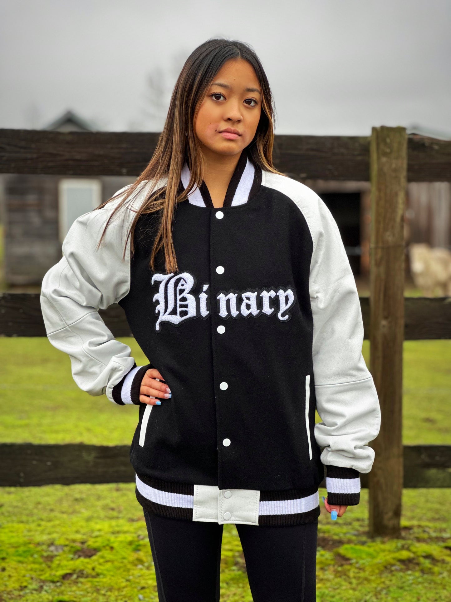 Binary Varsity Jacket